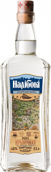 Водка Налибоки Родниковая 0.5 л
