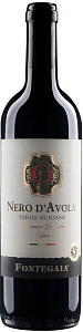 Красное Сухое Вино Fontegaia Nero d'Avola 0.75 л