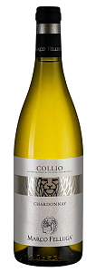 Белое Сухое Вино Collio Chardonnay 2021 г. 0.75 л