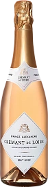Игристое вино Prince Alexandre Brut Rose Cremant De Loire AOC NV 0.75 л