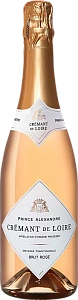 Розовое Брют Игристое вино Prince Alexandre Brut Rose Cremant De Loire AOC NV 0.75 л