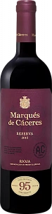 Красное Сухое Вино Rioja DOCa Reserva Marques de Caceres 0.75 л