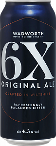 Пиво крафтовое Wadworth 6X Original Ale Can 0.5 л