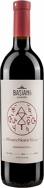 Вино Basiani Khvanchkara 0.75 л
