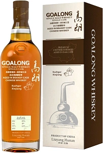 Виски Goalong Brandy Cask Kashgar 0.7 л в подарочной упаковке