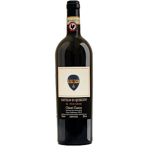 Красное Сухое Вино Castello di Querceto IL Picchio Chianti Classico Gran Selezione 2018 г. 0.75 л