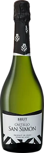 Белое Брют Игристое вино Castillo San Simon Brut 0.75 л