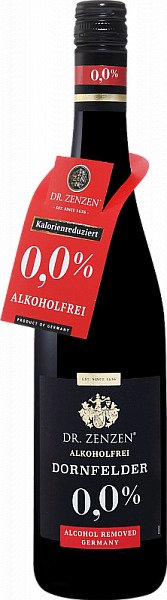 Вино безалкогольное Dr. Zenzen Deutcher Dornfelder 0.75 л
