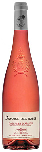 Розовое Полусладкое Вино Cabernet d'Anjou AOC Domaine des Roses 0.75 л