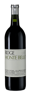 Красное Сухое Вино Monte Bello 2018 г. 0.75 л
