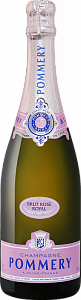 Розовое Брют Игристое вино Pommery Rose Royal Champagne AOC 0.75 л