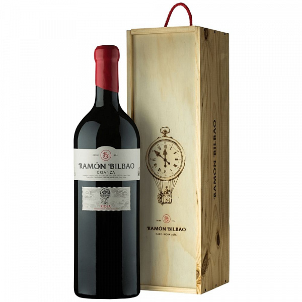 Вино Ramon Bilbao Crianza 5 л Gift Box