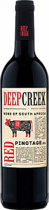 Красное Сухое Вино Deep Creek Pinotage 2020 г. 0.75 л