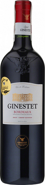 Вино Ginestet Bordeaux Rouge 0.75 л