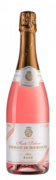 Игристое вино Cremant de Bourgogne Brut Terroir des Fruits Rose 2018 г. 0.75 л