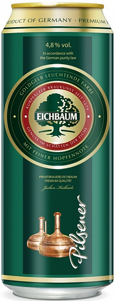 Пиво Eichbaum Pilsener Can 0.5 л