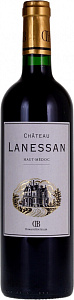Красное Сухое Вино Chateau Lanessan 2014 г. 0.75 л