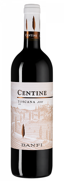 Вино Centine Rosso 2018 г. 0.75 л