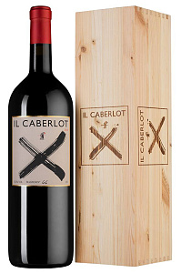 Красное Сухое Вино Il Caberlot 2014 г. 1.5 л Gift Box