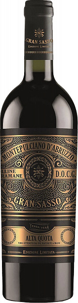 Вино Gran Sasso Alta Quota Montepulciano d'Abruzzo Colline Teramane 0.75 л