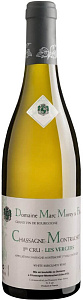 Белое Сухое Вино Domaine Marc Morey & Fils Chassagne-Montrachet Premier Cru Les Vergers 2020 г. 0.75 л