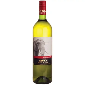 Белое Полусухое Вино Africa Five Chardonnay 0.75 л