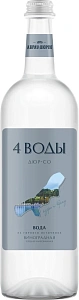 Вода газированная 4 Воды виноградная 0.375 л