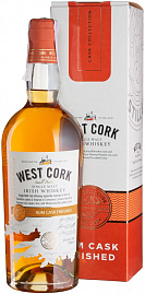Виски West Cork Small Batch Rum Cask 0.7 л Gift Box