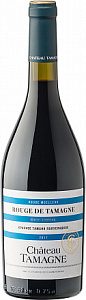 Красное Полусладкое Вино Chateau Tamagne Rouge de Tamagne Semi-Dry 0.75 л