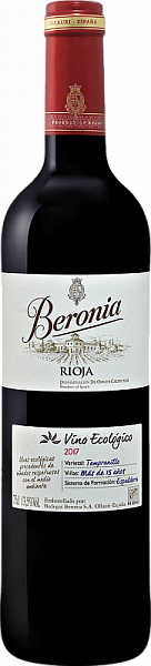 Вино Beronia Ecologico Rioja DOCa 2018 г. 0.75 л