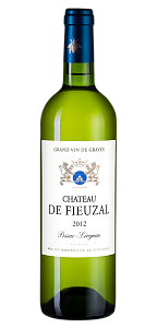 Белое Сухое Вино Chateau de Fieuzal Blanc 2012 г. 0.75 л