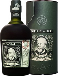 Ром Diplomatico Reserva Exclusiva 0.7 л в подарочной упаковке