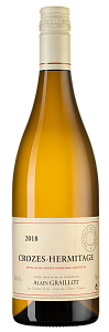 Белое Сухое Вино Crozes-Hermitage Blanc Alain Graillot 2018 г. 0.75 л