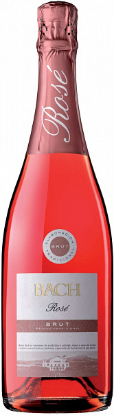 Игристое вино Bach Rose Brut Cava 0.75 л
