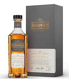 Виски Bushmills Single Malt 21 Years Old 0.7 л Gift Box