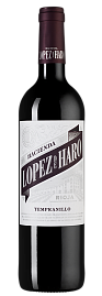 Вино Hacienda Lopez de Haro Tempranillo 2020 г. 0.75 л