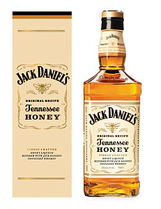Виски Jack Daniels Tennessee Honey 1 л Gift Box