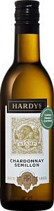 Белое Полусухое Вино Stamp Chardonnay Semillon South Eastern Australia GI Hardy's 0.187 л