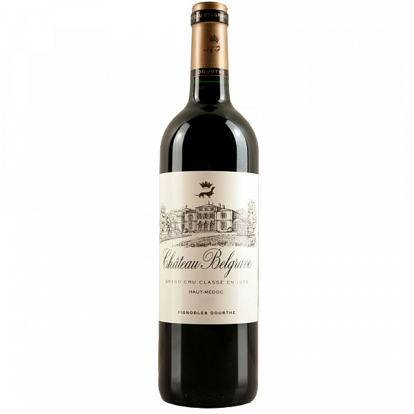 Вино Chateau Belgrave Grand Cru Classe Haut-Medoc 2016 г. 0.75 л