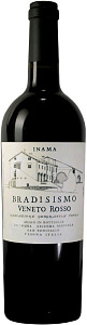 Красное Сухое Вино Bradisismo Veneto Rosso IGT Inama 2018 г. 0.75 л