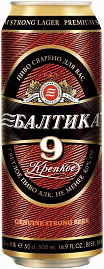 Пиво Балтика №9 Крепкое Легендарное Can 0.45 л