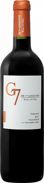 Вино G7 Carmenere 2020 г. 0.75 л