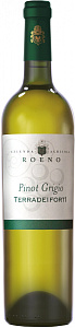 Белое Сухое Вино Roeno di Fugatti Pinot Grigio Valdadige Terradeiforti DOC 0.75 л