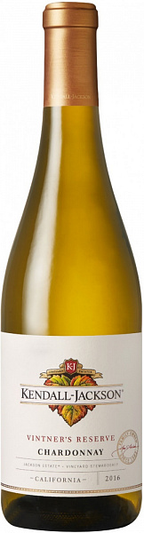 Вино Kendall-Jackson Vintners Reserve Chardonnay 2019 г. 0.75 л