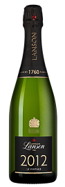 Шампанское Le Vintage Brut Lanson 2012 г. 0.75 л