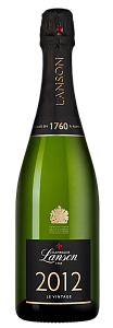 Белое Брют Шампанское Le Vintage Brut Lanson 2012 г. 0.75 л