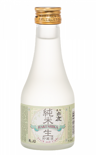 Саке Hakushika Fresh & Light Junmai Namachozo 0.18 л