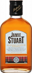 Виски Jamie Stuart Blended Scotch Whisky 0.2 л