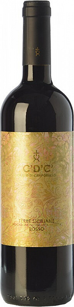 Вино Cristo di Campobello C'D'C' Rosso 2018 г. 0.75 л