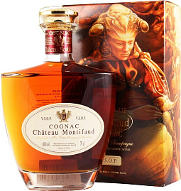 Коньяк Petite Champagne AOC Chateau de Montifaud VSOP Clemence 0.7 л Gift Box Set 1 Decanter